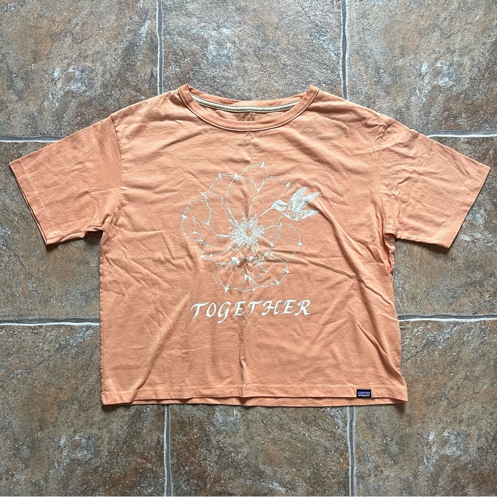 Patagonia Women’s Mutualism Easy Cut Organic Cotton T-Shirt